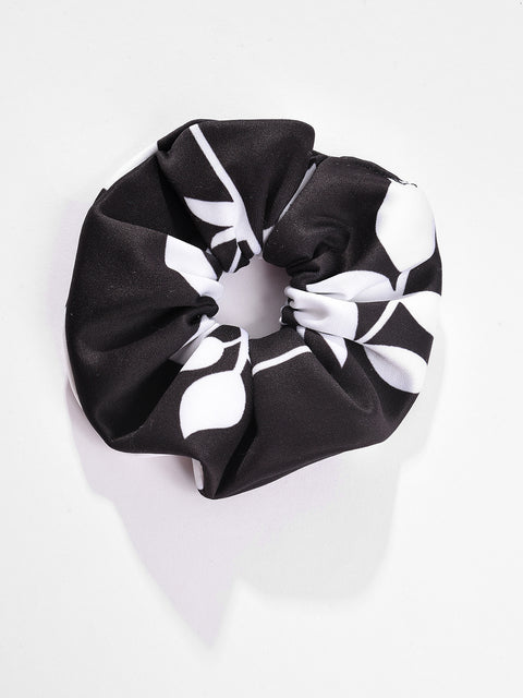 Floral Printed Scrunchie