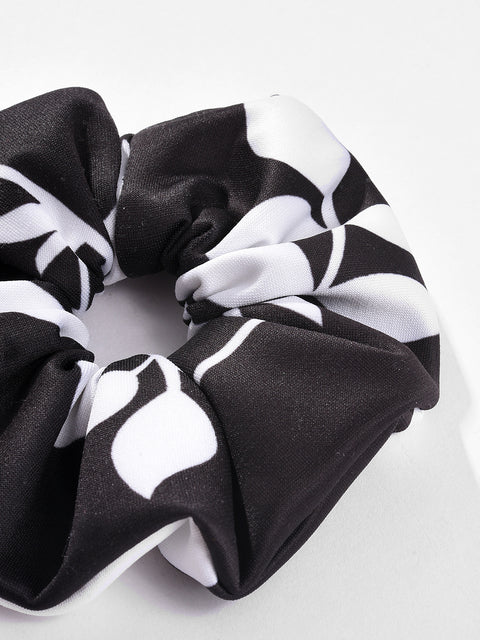 Floral Printed Scrunchie