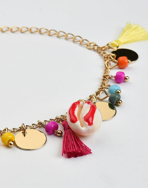 Gold Plated Designer Anklet