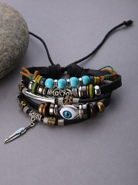 SOHI  Evil Eyed Bracelet