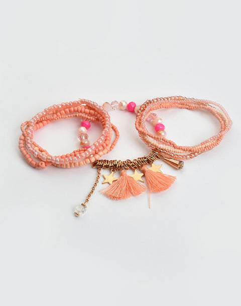 Gold Plated Beaded Designer Bracelet