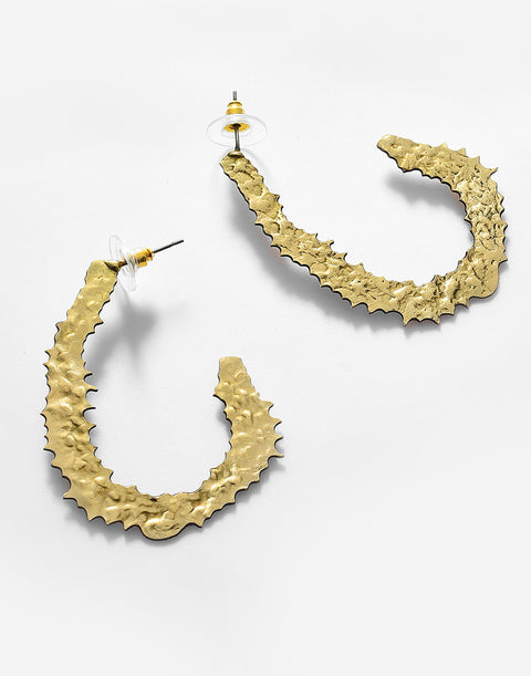 Gold Plated Designer Geometric Studs