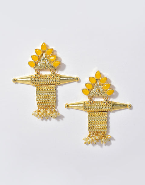 Gold Plated Designer Studs