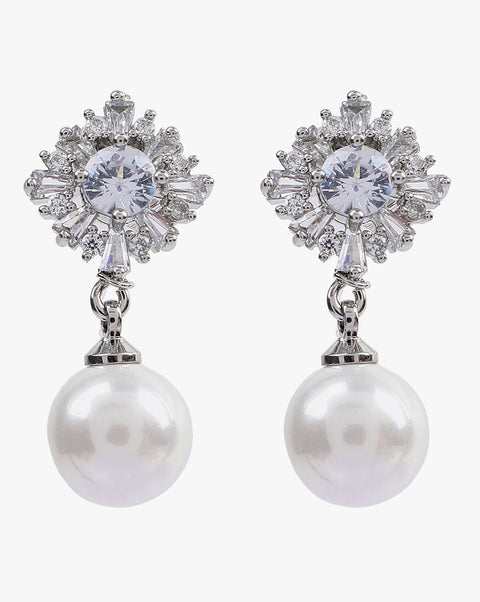 Pack of 2 Gold Plated Designer Drop Earring
