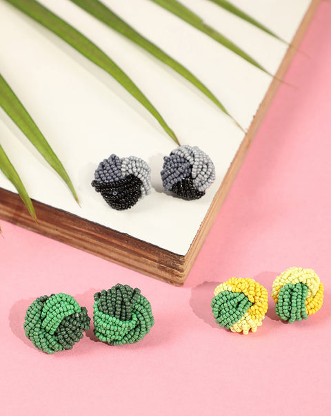 Pack of 3 Trendy Designer Studs