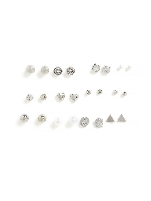 Pack of 12 Silver Shimmers