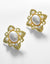 Gold Plated Pearl Beaded Earring