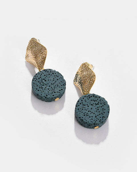 Gold Plated Designer Drop Earring