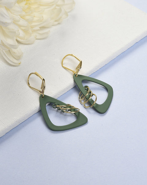 Trendy Designer Drop Earring