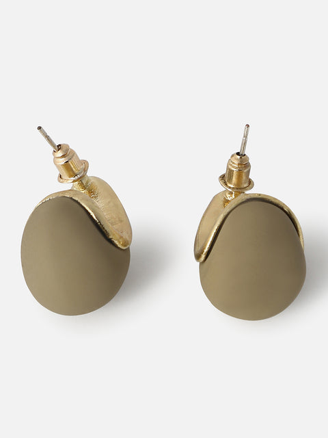 Gold Plated Designer Drop Earring