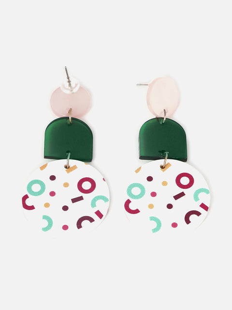 Trendy Designer Drop Earring
