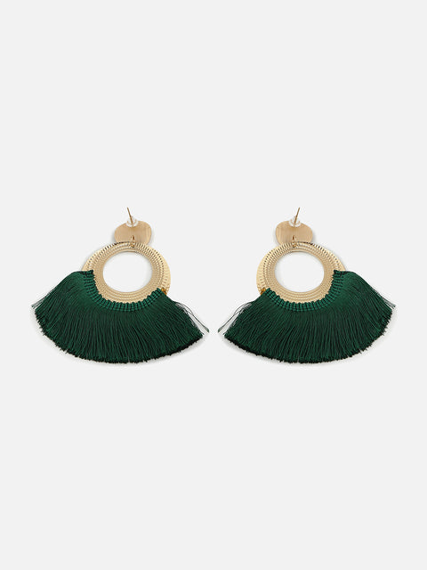 Gold Plated Designer Drop Earring