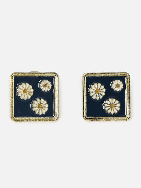 Gold Plated Designer Stud