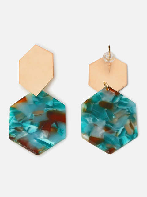 Gold Plated Designer Stud