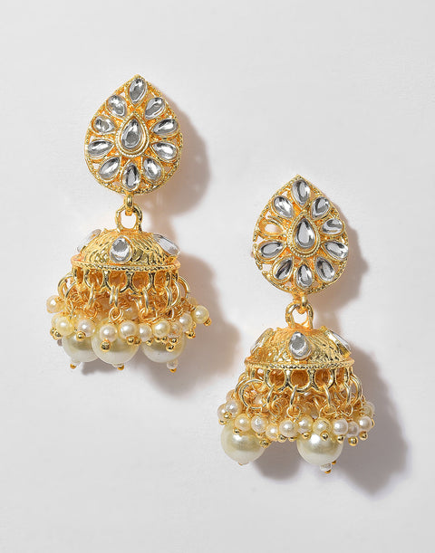 Kundan Gold Plated Necklace Set