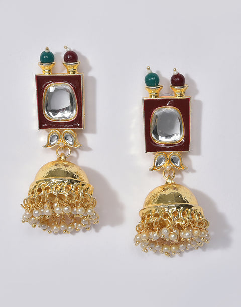 Kundan Gold Plated Necklace Set