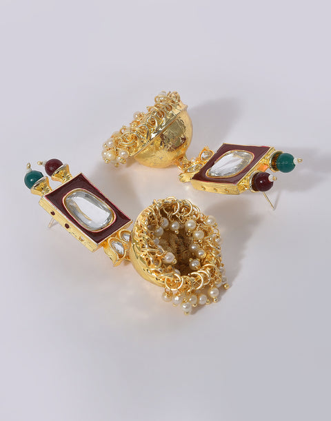 Kundan Gold Plated Necklace Set