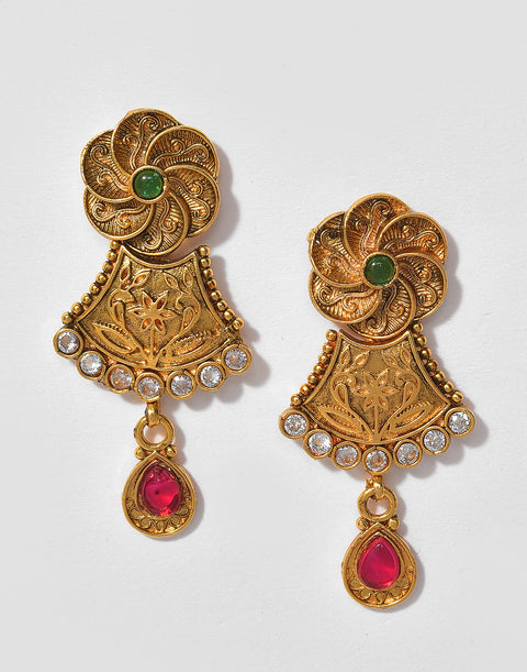 Meenakari Gold Plated Necklace Set