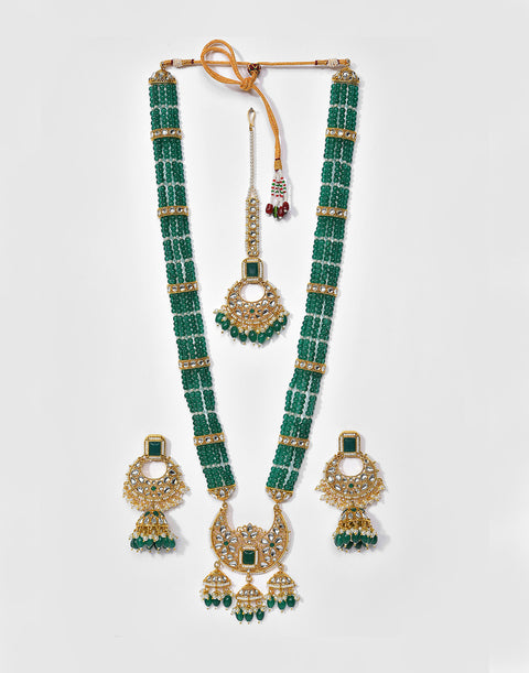 Kundan Gold Plated Necklace Set
