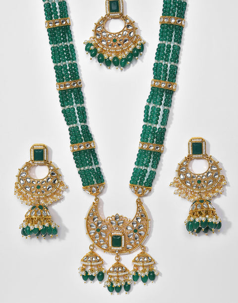 Kundan Gold Plated Necklace Set