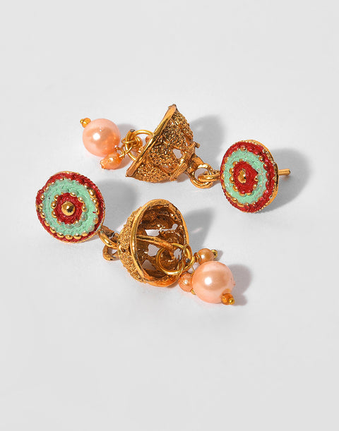 Meenakari Gold Plated Necklace Set