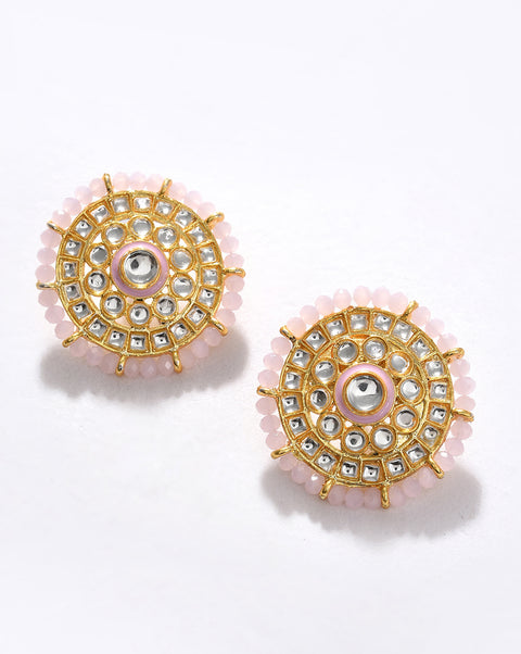 Gold-Plated Beaded Necklace Set