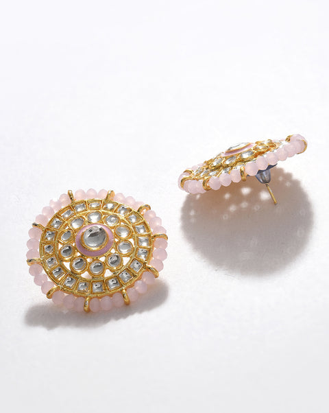 Gold-Plated Beaded Necklace Set