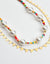 Pack of 2 Gold Plated Pearl Beaded Necklace