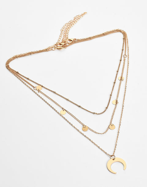 Pack of 3 Gold Plated Designer Pendant