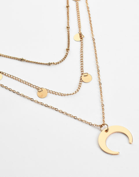 Pack of 3 Gold Plated Designer Pendant