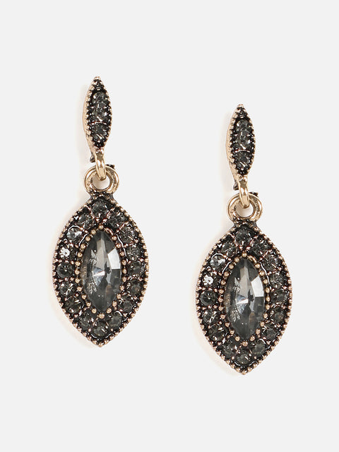 Silver Plated Designer Stone Necklace Set