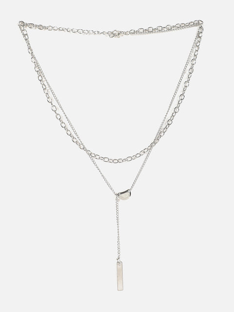 Silver Plated Designer Necklace