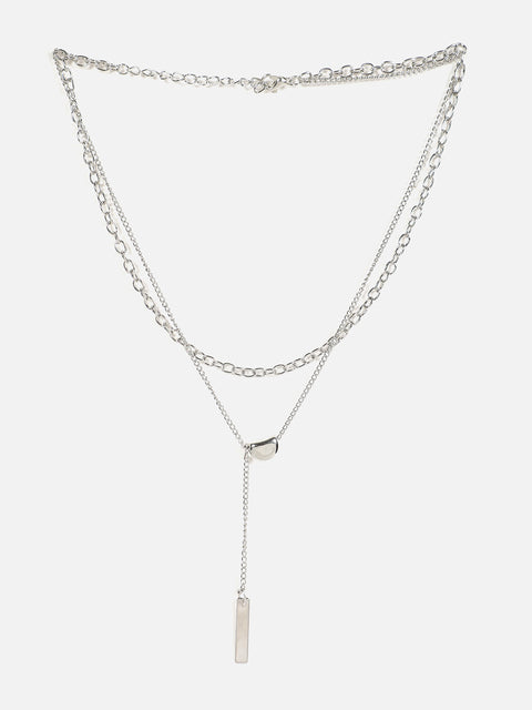 Silver Plated Designer Necklace