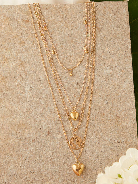 Gold Plated Designer Necklace