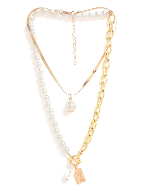 Pack of 3 Gold Plated Designer Chain