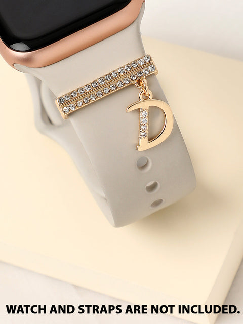 Liberty Initial Watch Charm - D