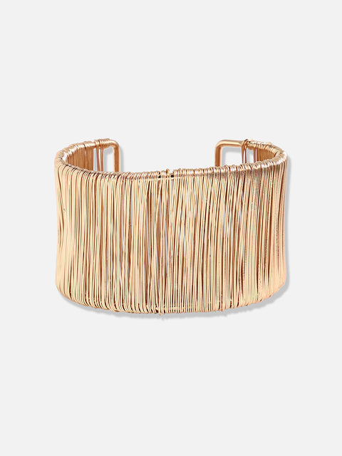 Gold Plated Designer Stone Party Bracelet