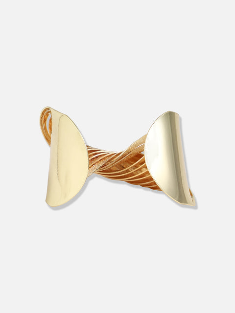 Gold Plated Designer Stone Party Bracelet