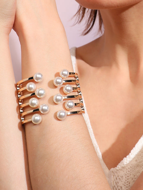 Gold Plated Designer Party Bracelet