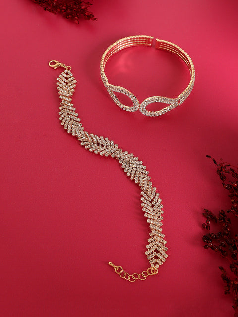 Pack Of Set Of 2 Statement Bracelets