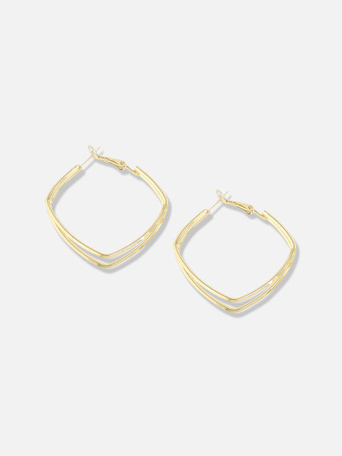Gold Plated Designer Party Drop Earring