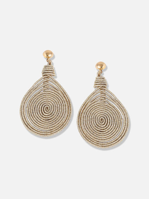 Gold Plated Designer Party Drop Earring