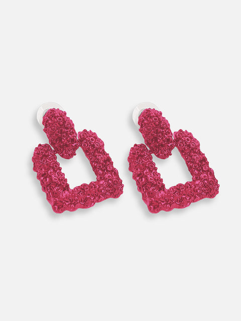 GOLD PLATED PARTY DESIGNER DROP EARRING FOR WOMEN