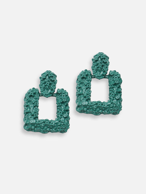 GOLD PLATED PARTY DESIGNER DROP EARRING FOR WOMEN