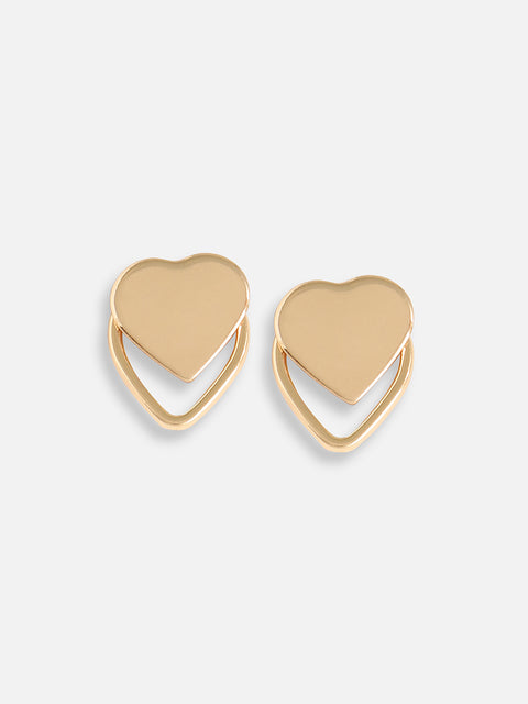 Gold Plated Designer Casual Stud For Women
