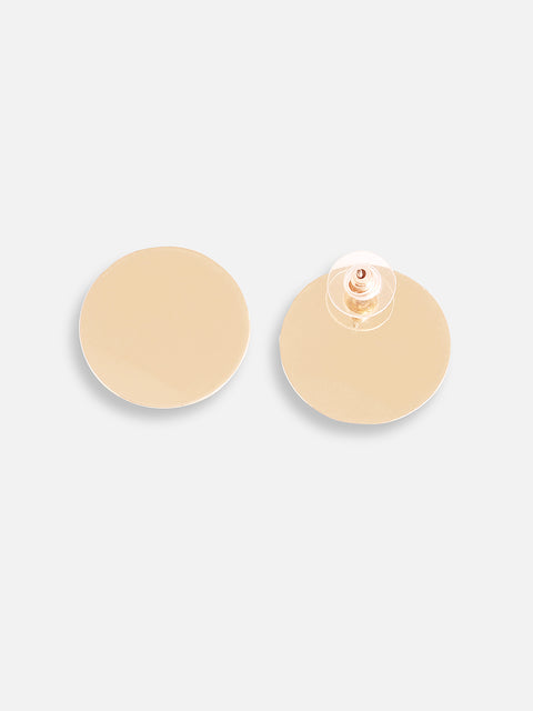 Gold Plated Designer Casual Stud For Women