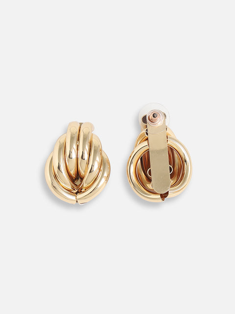 Gold Plated Designer Casual Stud For Women