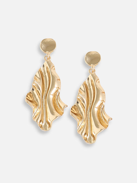Gold Plated Designer Party Drop Earring For Women