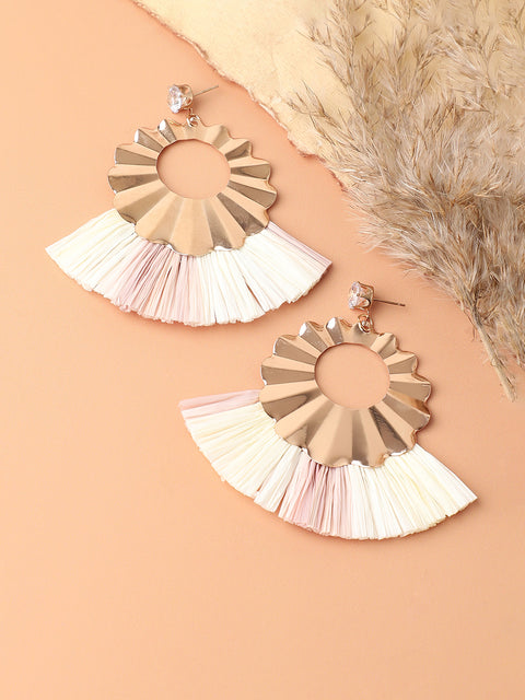 Gold Plated Designer Party Drop Earring For Women