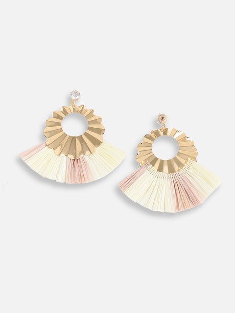 Gold Plated Designer Party Drop Earring For Women